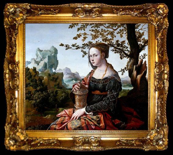 framed  Jan van Scorel Mary Magdalene., ta009-2